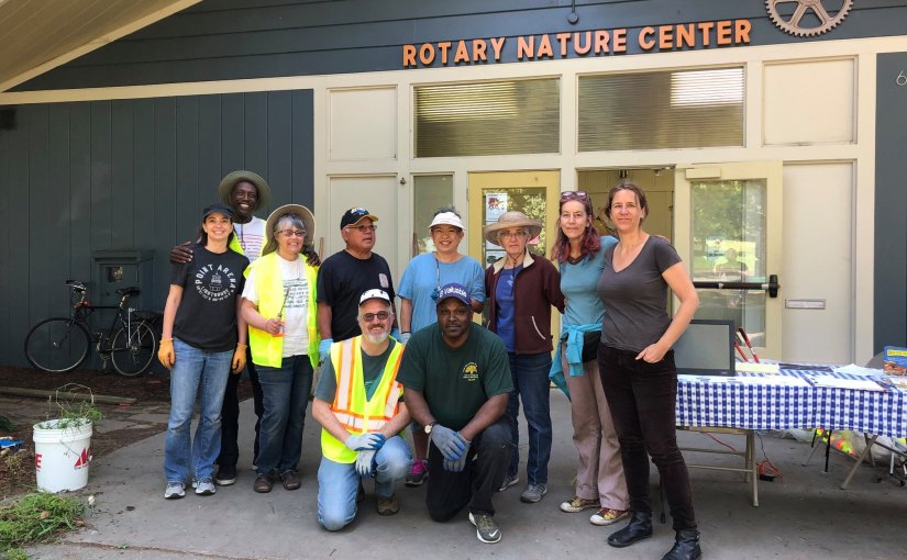 Adopt a Spot volunteers at the cleanup